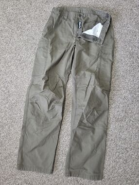 Vertx Pants Mens 32x33 Olive Green Tactical Cargo + Hidden Zipper Pocket  Cotton
